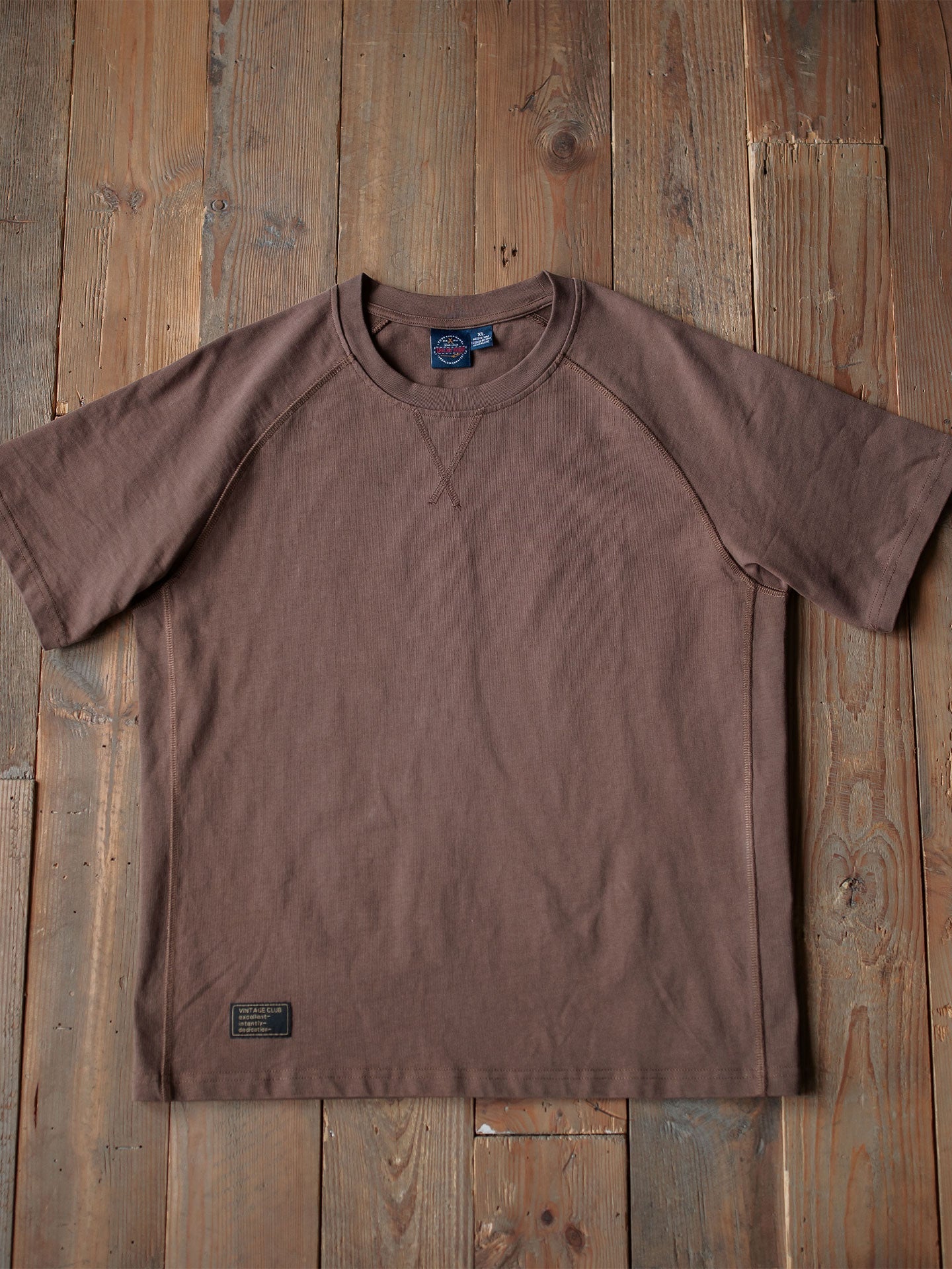 Raglan Sleeves Crewneck T-Shirt