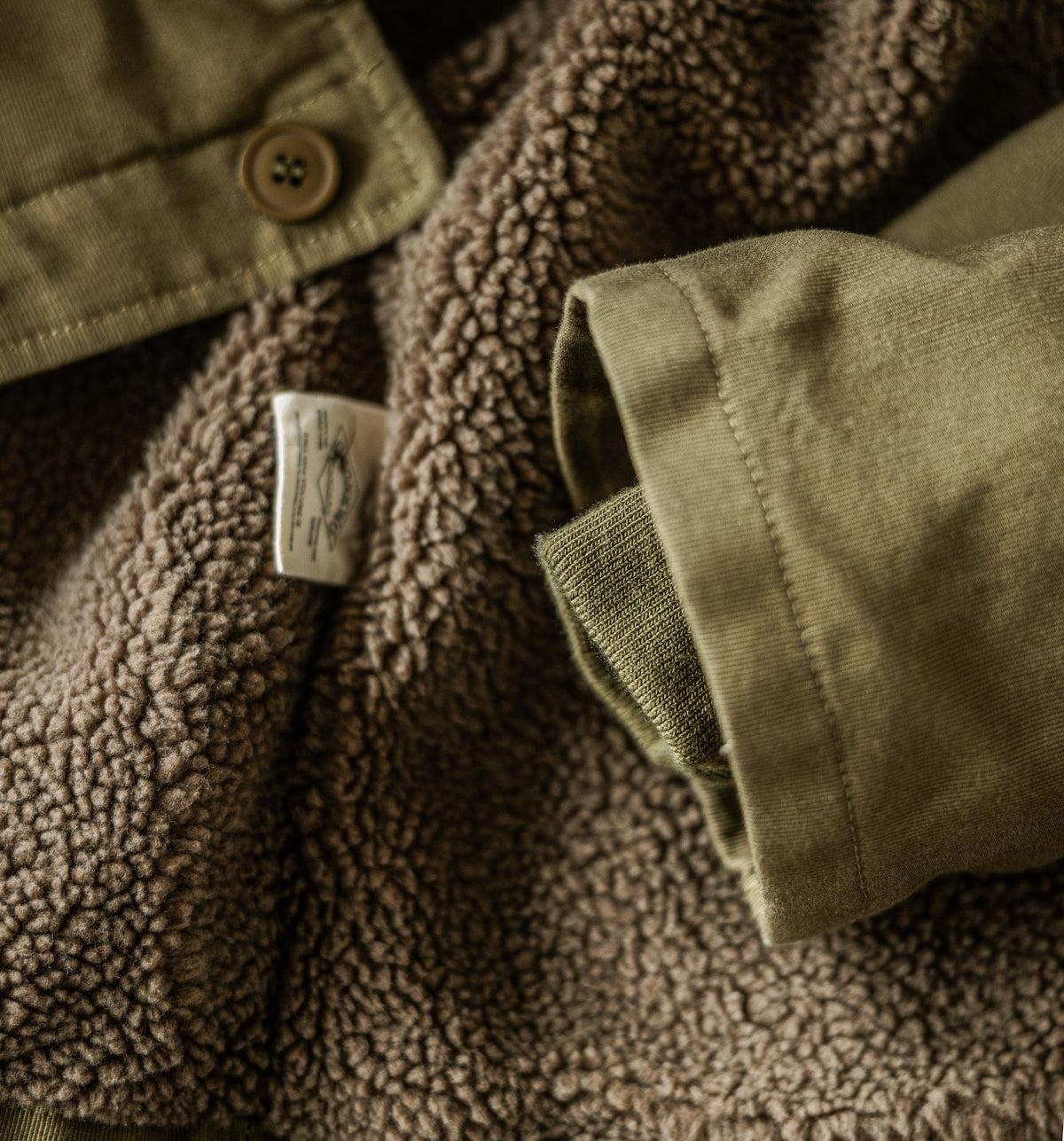 Sherpa Lined Deck Jacket