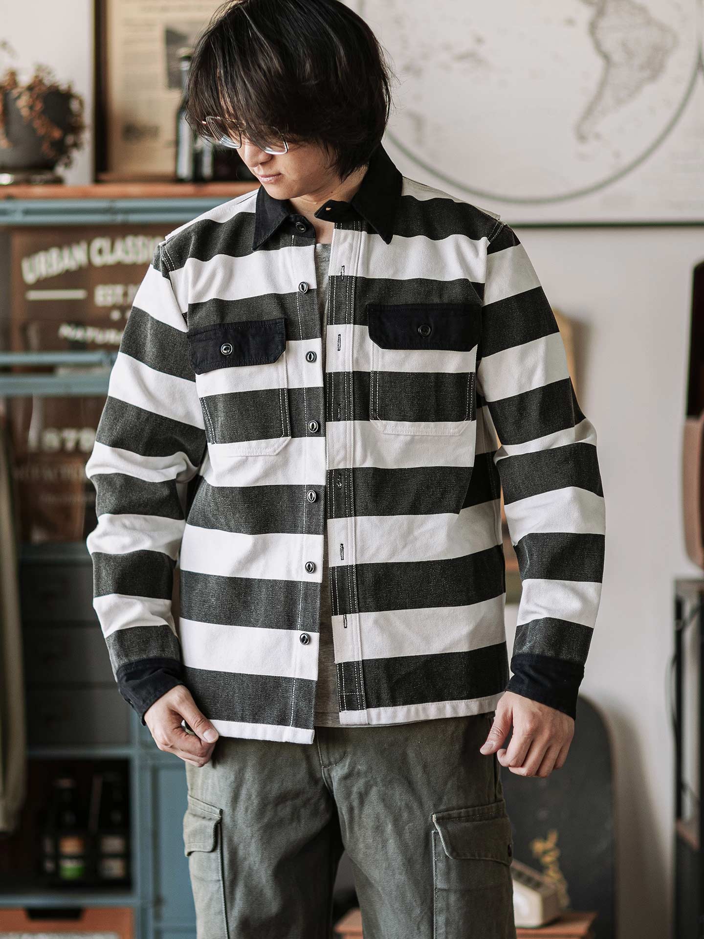 Prison Stripes Jacket