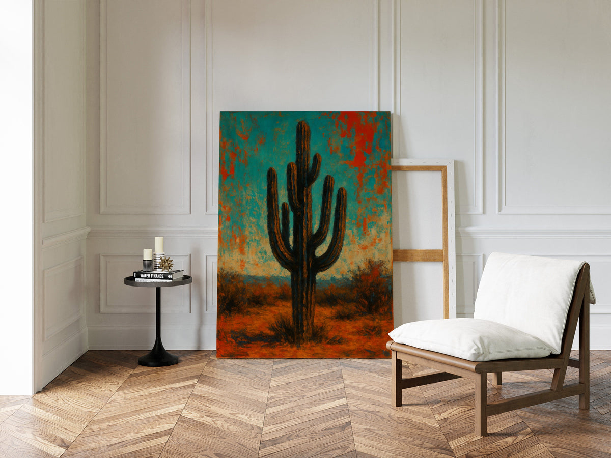 Lone Saguaro
