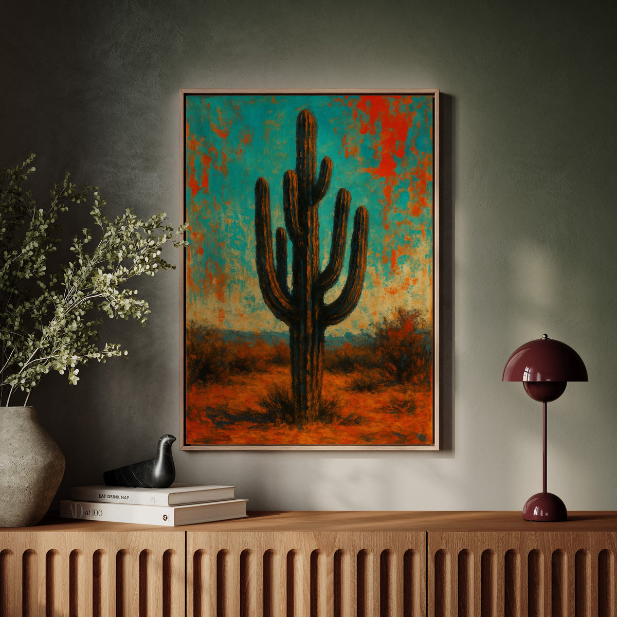 Lone Saguaro