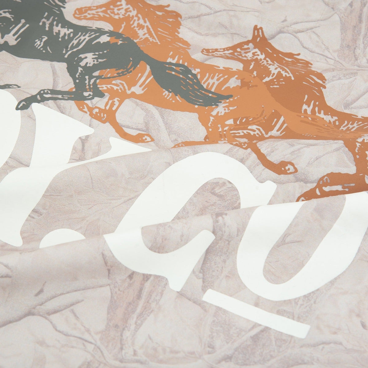 Wild Horses Boxy Tee (Faded Camo)