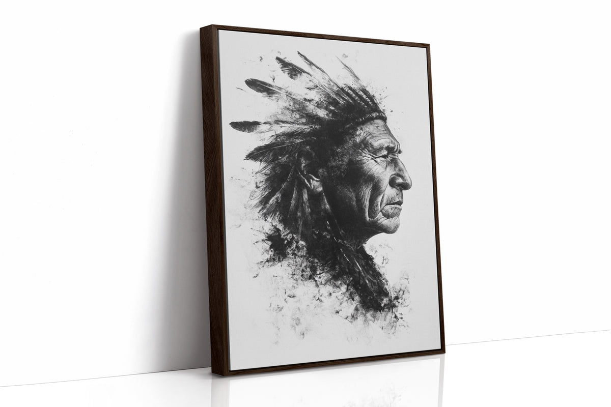 Spirit of the Plains in Ink