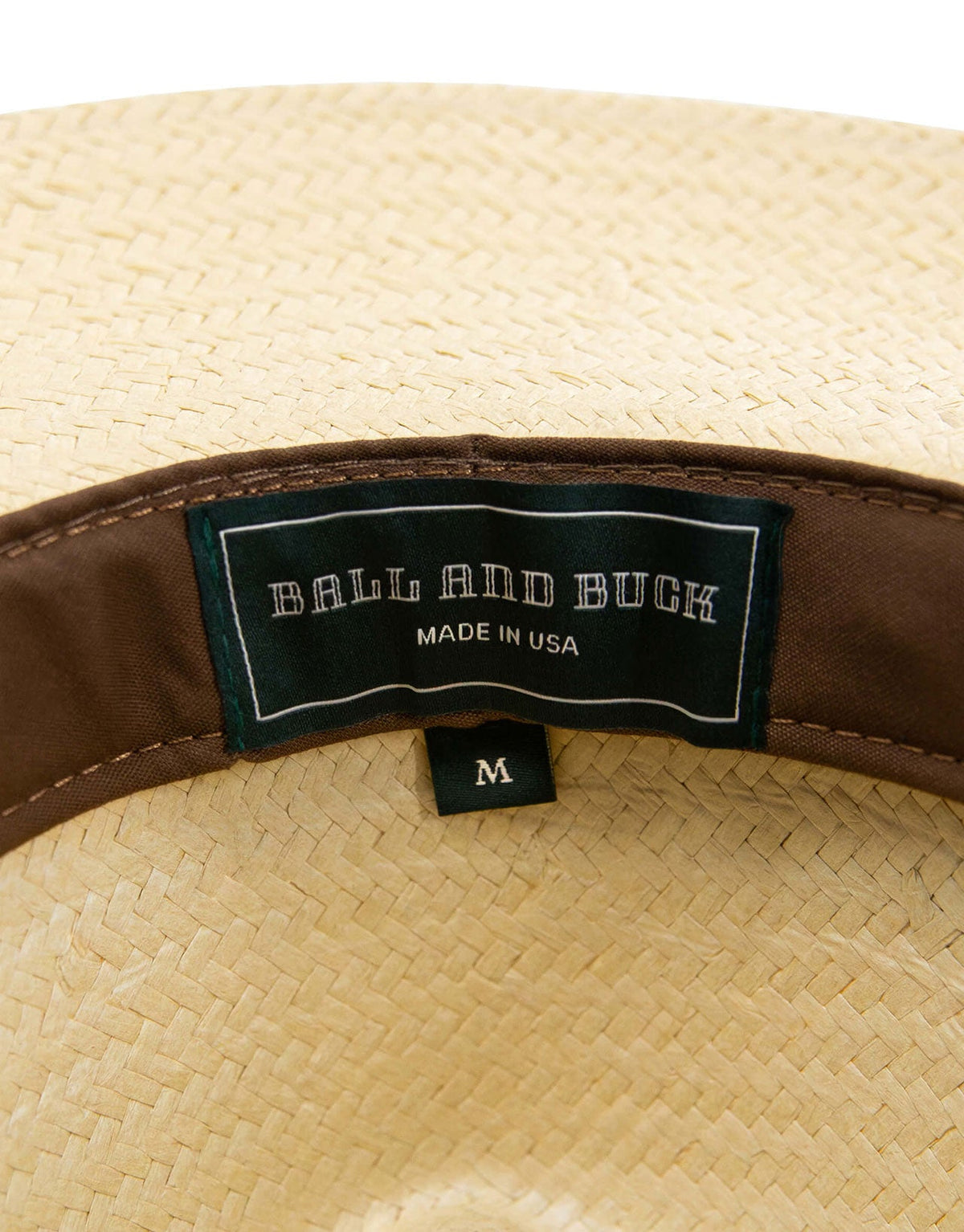 Brimmed Field Hat - Burlap Straw