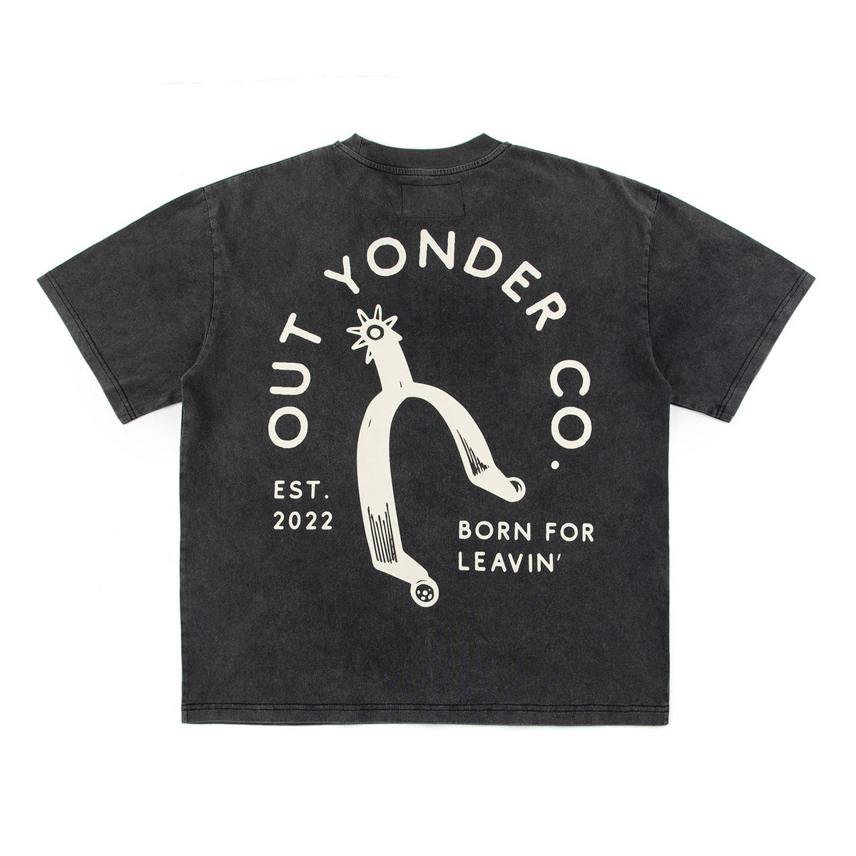 Spur Boxy Tee (Vintage Black)