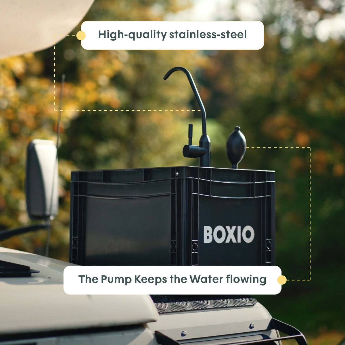BOXIO WASH XL | Camping Sink