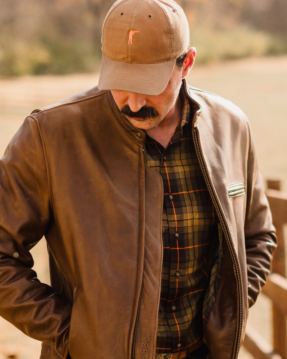Schott x Ball and Buck Perfecto Leather Jacket