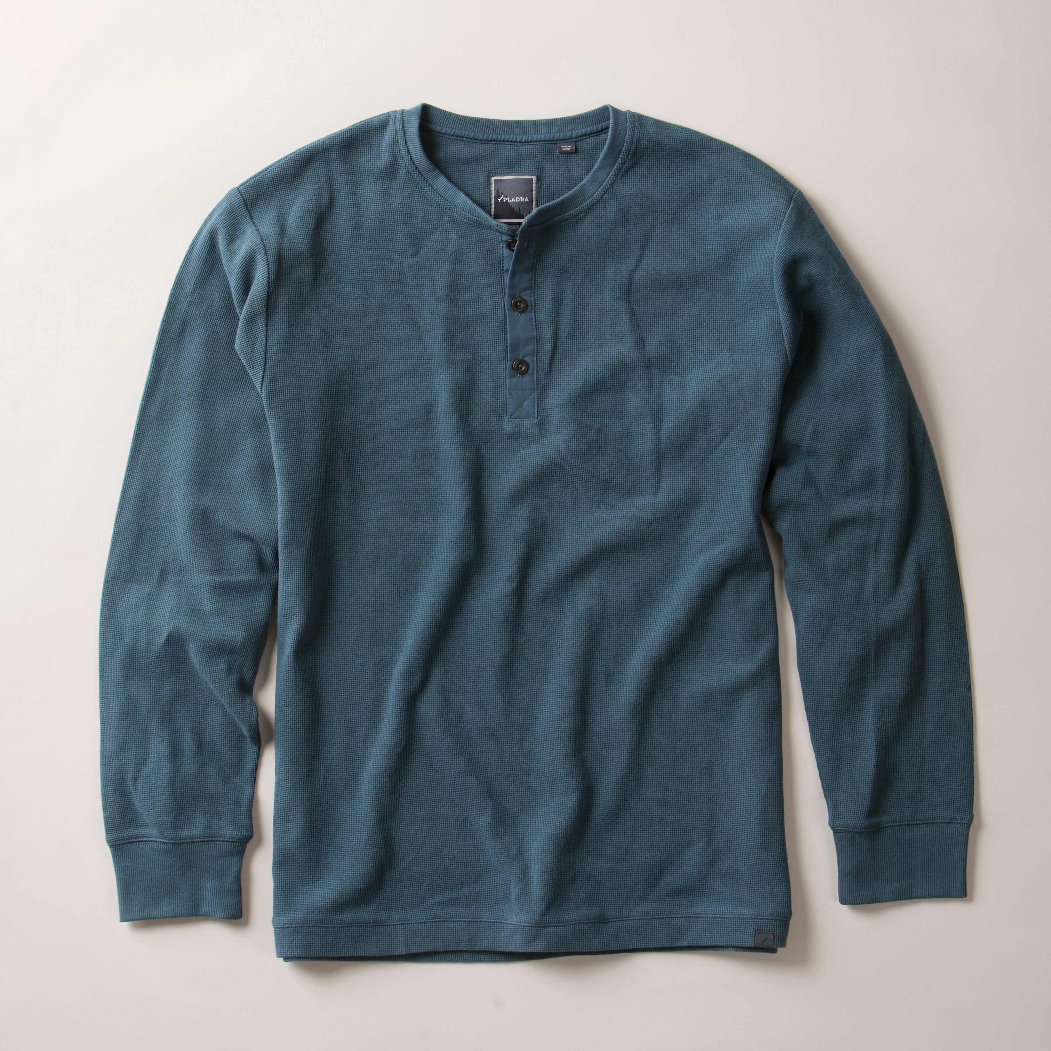 Men's Elko Henley- Atlantic Blue
