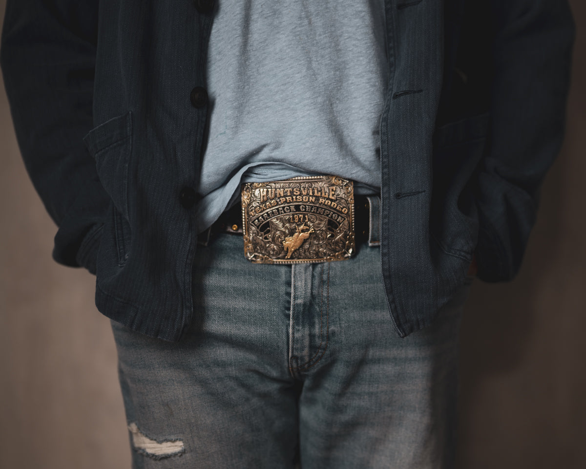 Prison Rodeo Belt Buckle