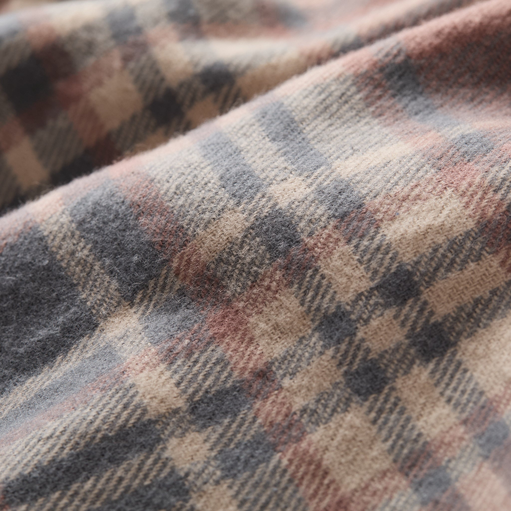 Men's Every Day Elite Flannel Shirt- Coral Grey