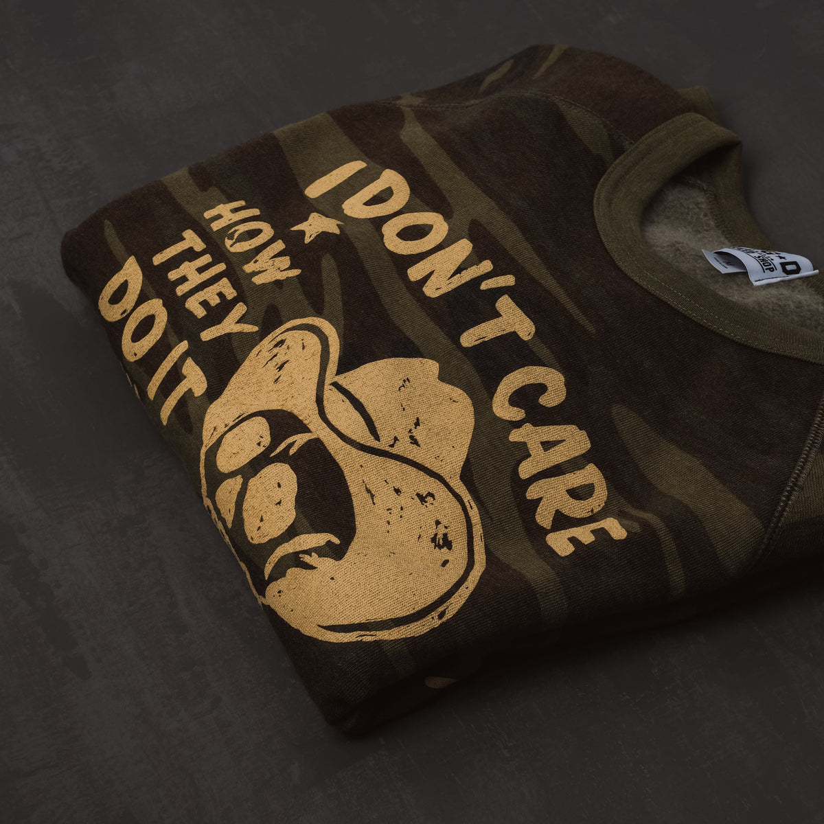 Don't Care Sweatshirt