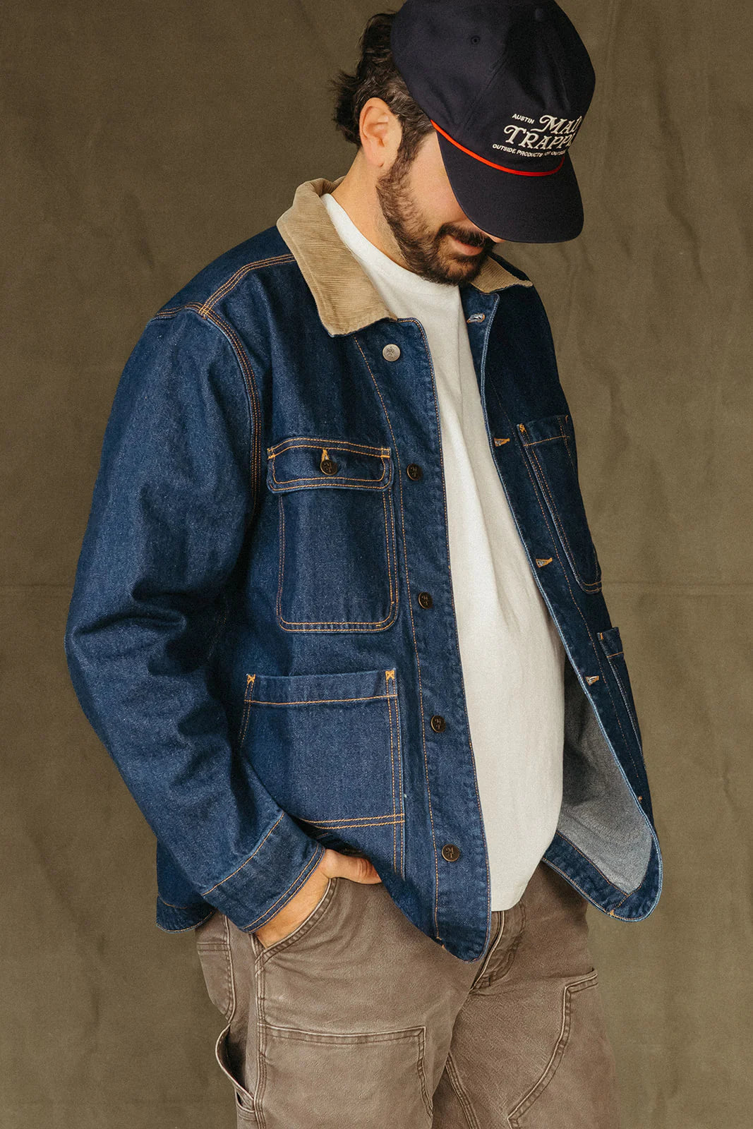 Field Coat - Dark Wash