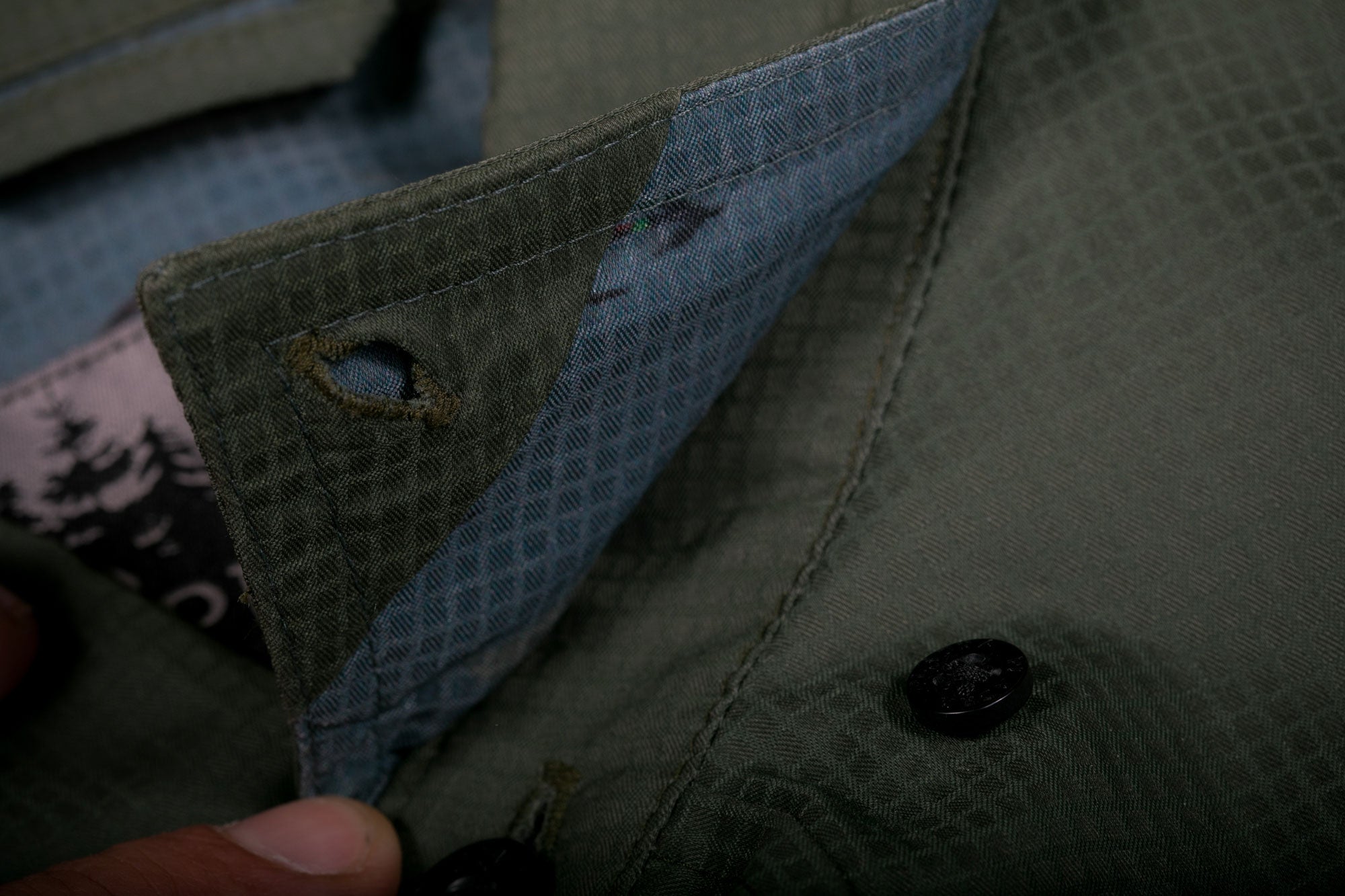 Men's Yuba Fishing Shirt - Kombu Green