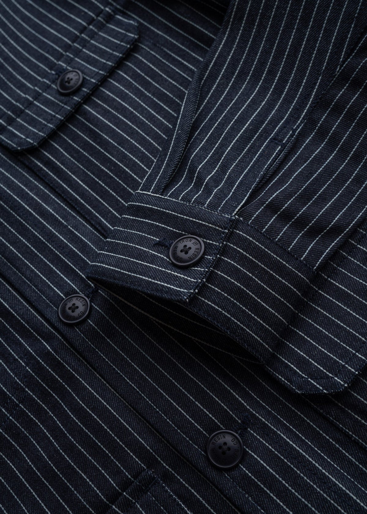 Hill Striped Denim Jacket