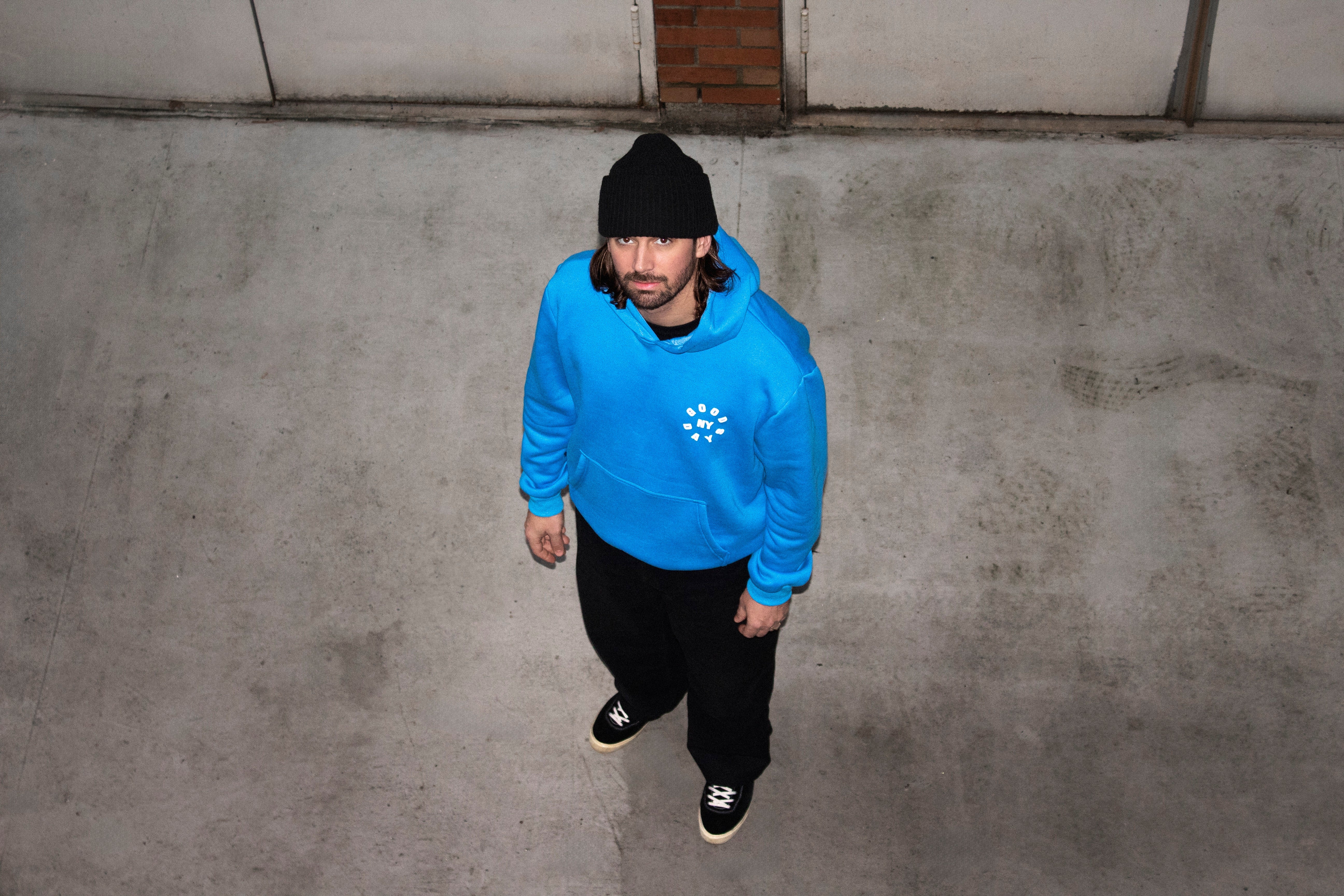 Good Days Circle Logo Hoodie - Royal