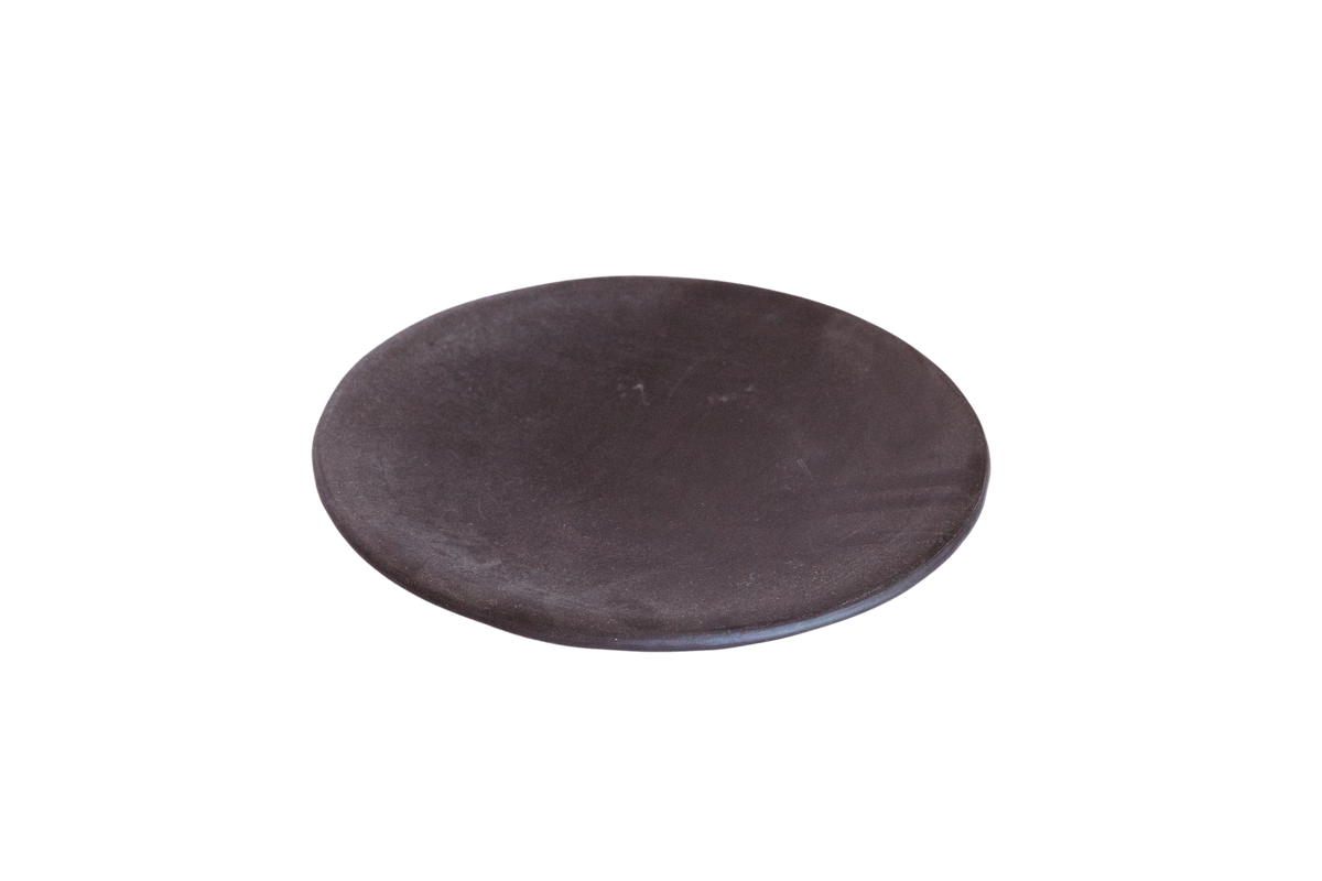 PALO SANTO Black Clay Dinner Plate