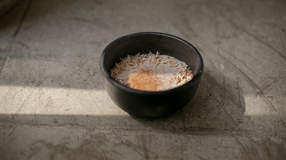 PALO SANTO Black Clay Bowl