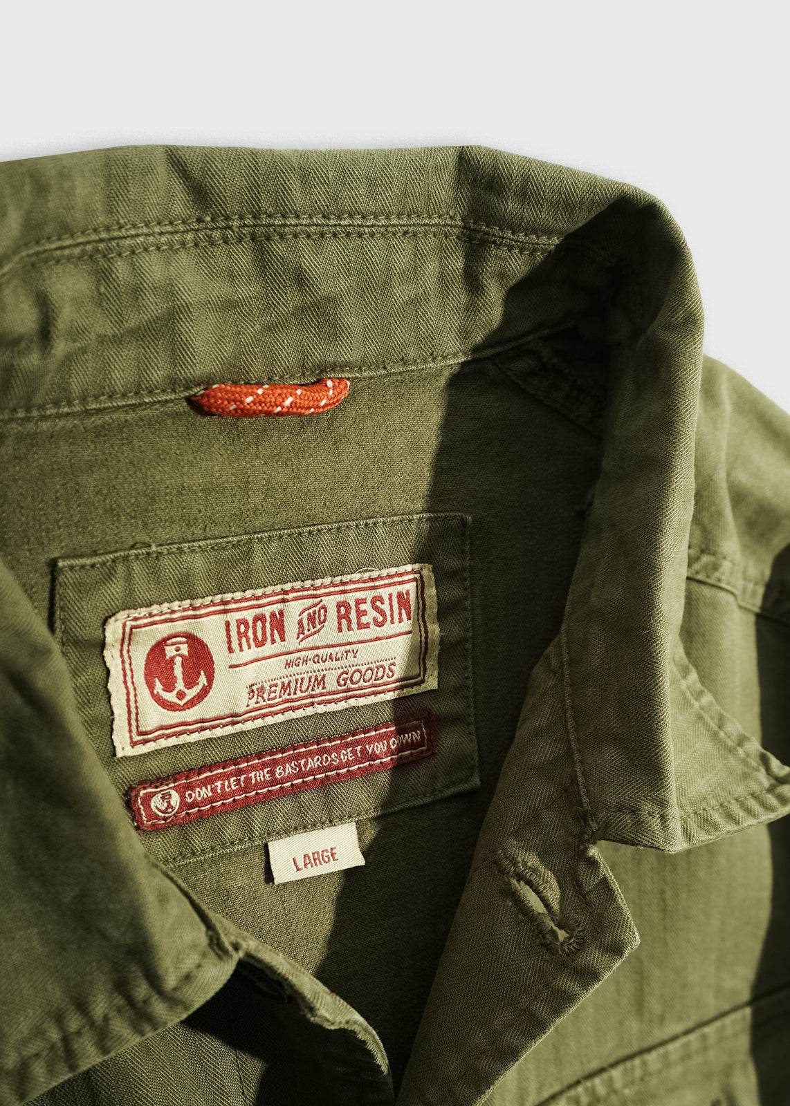 Herringbone Military Jacket