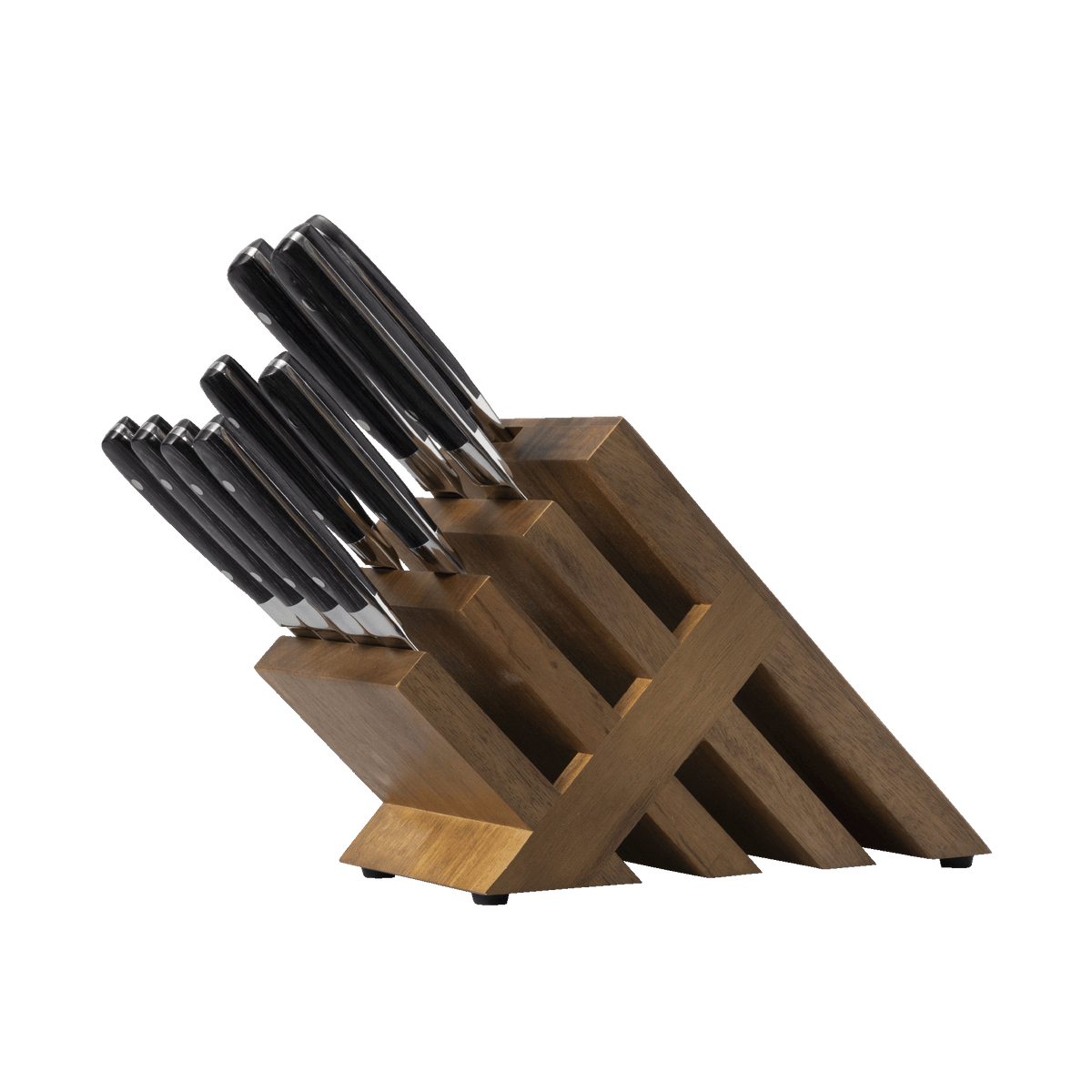 Avanta Damascus Knife Block Set - 10 Piece