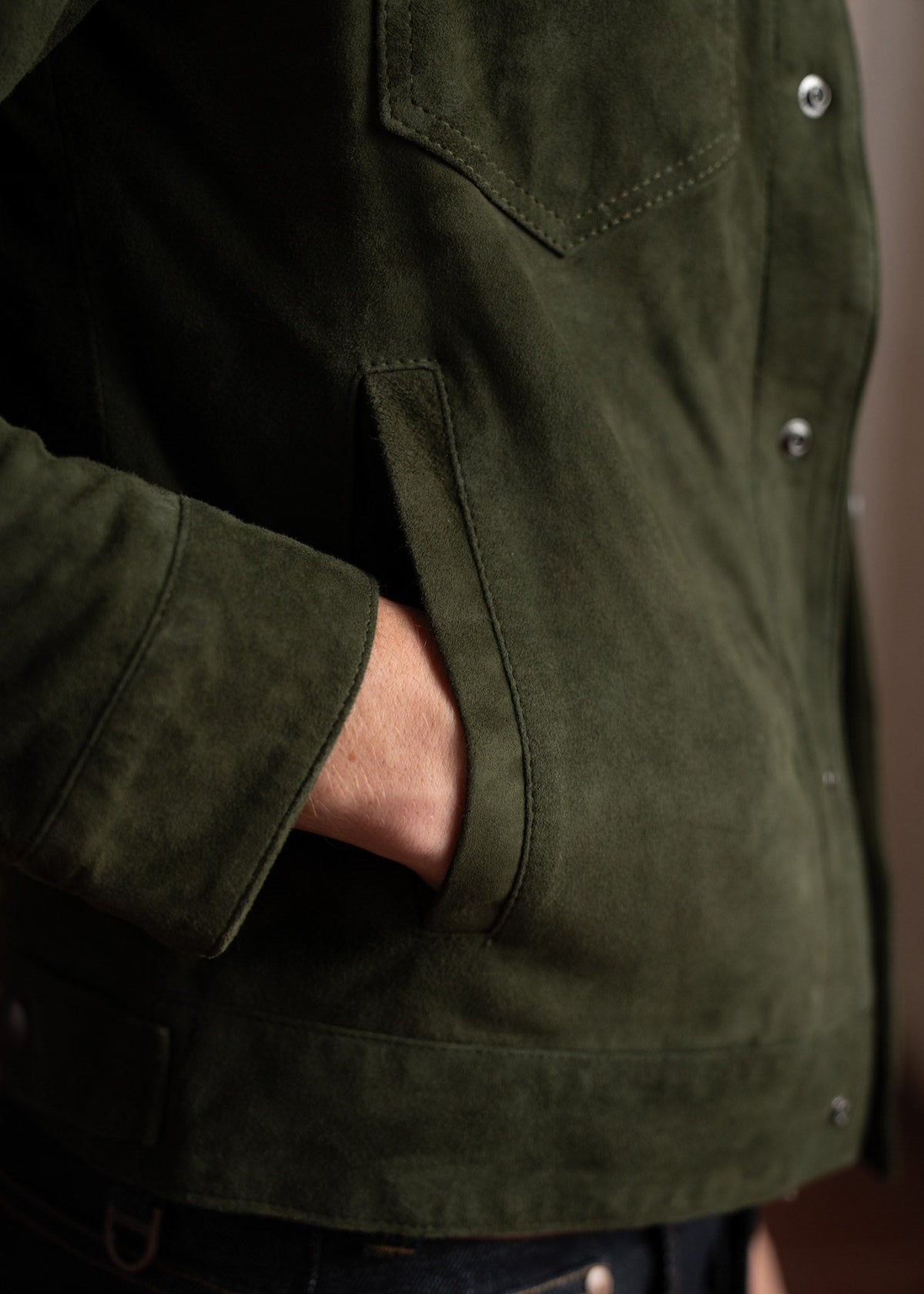 Ojai Goat Suede Jacket