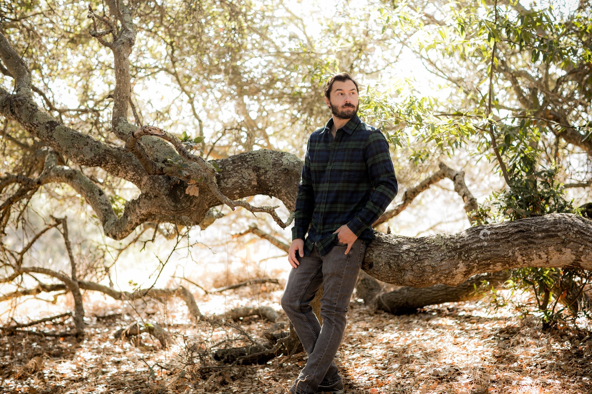 Men's Every Day Flannel Shirt- Bolinas Blue