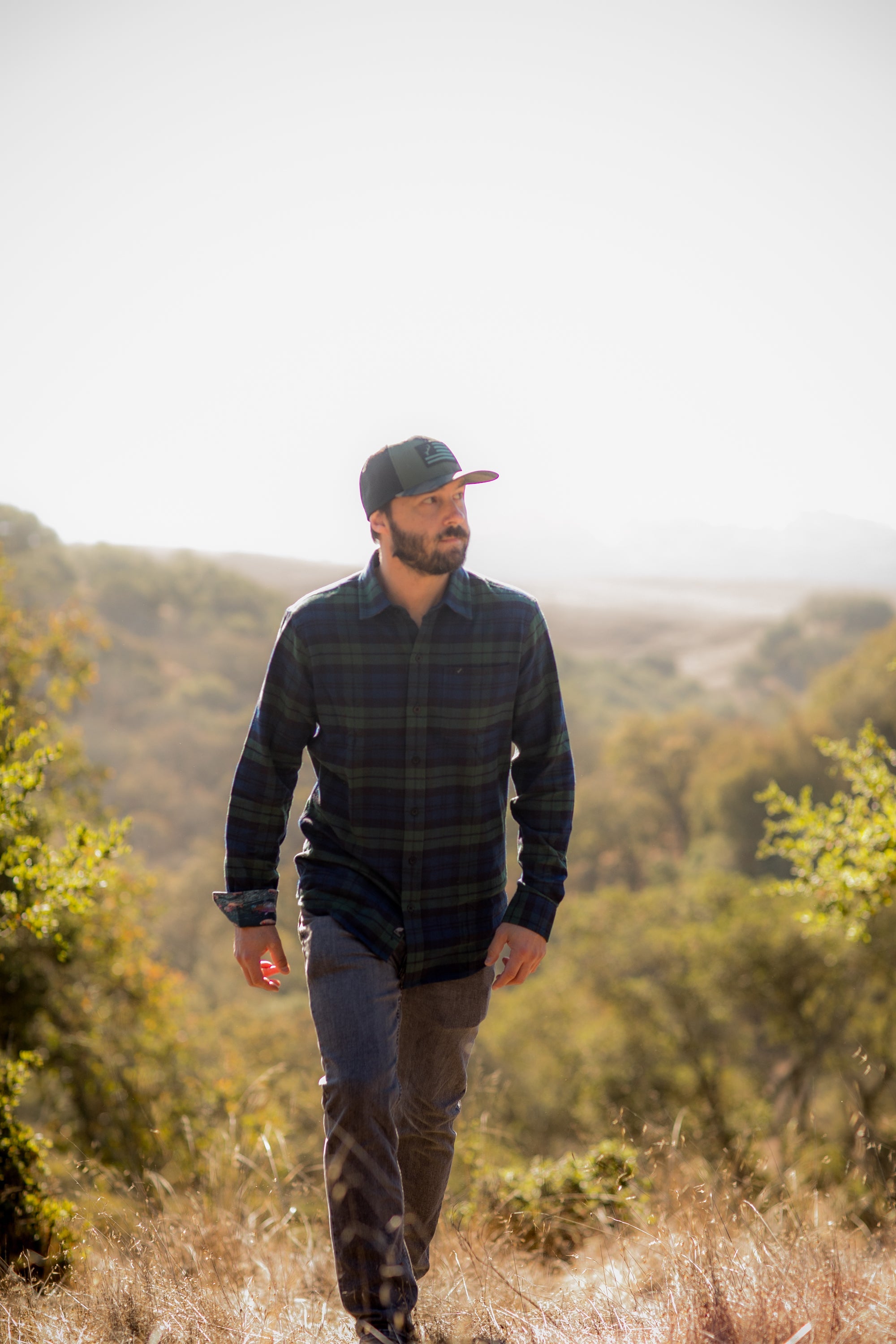 Men's Every Day Flannel Shirt- Bolinas Blue