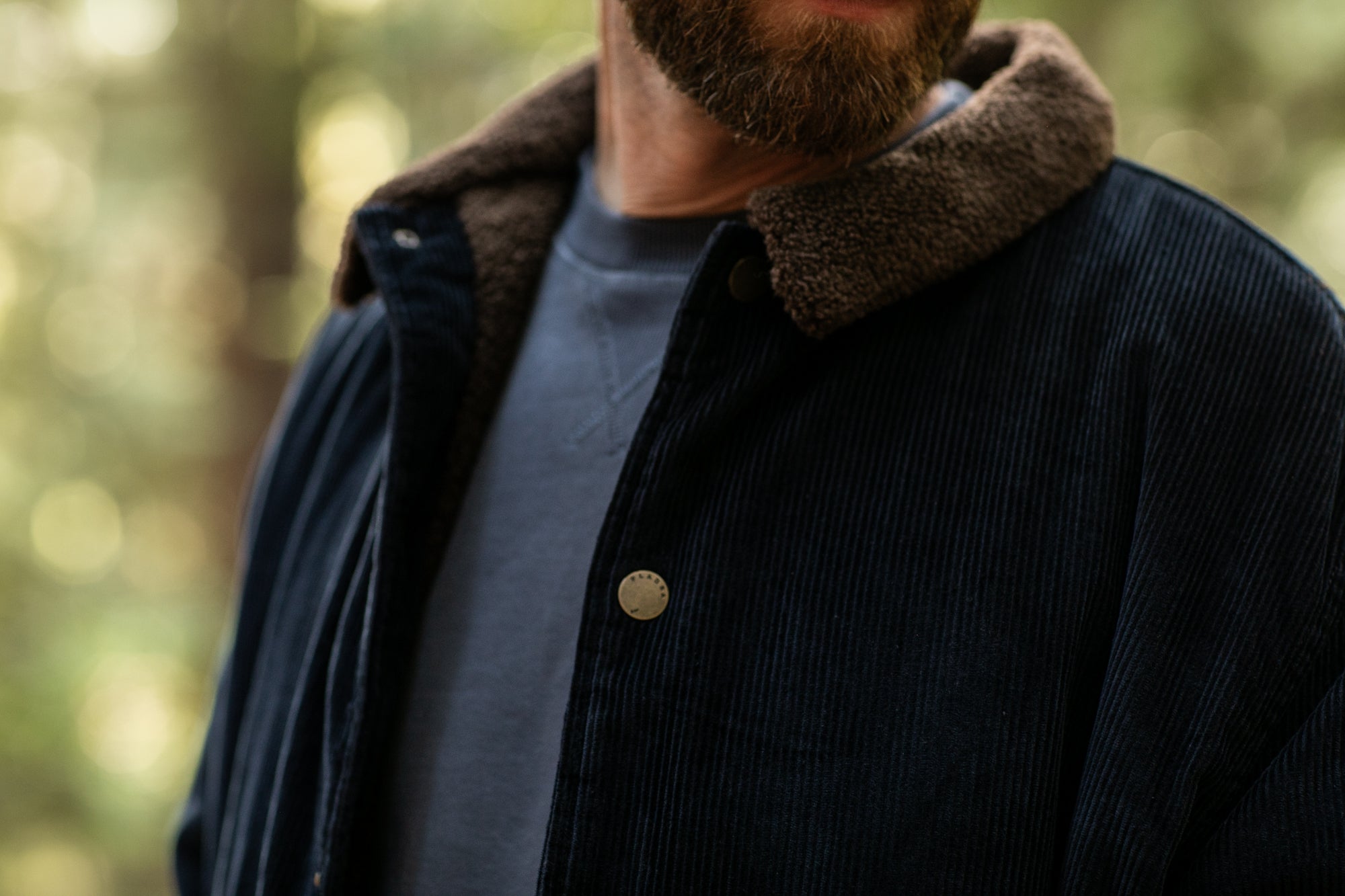 Men's Ironwood Sherpa Jacket- Midnight Blue