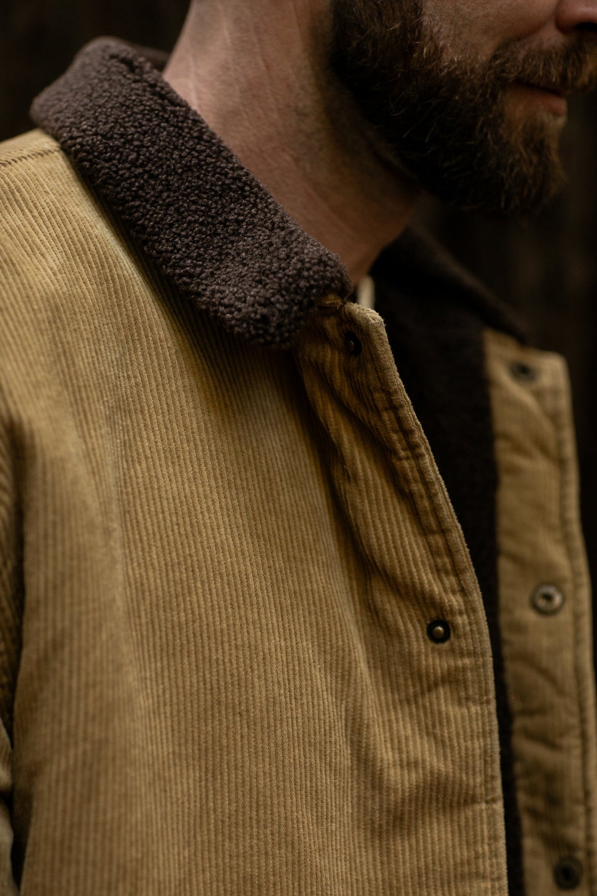 Men's Ironwood Sherpa Jacket- Acorn Tan