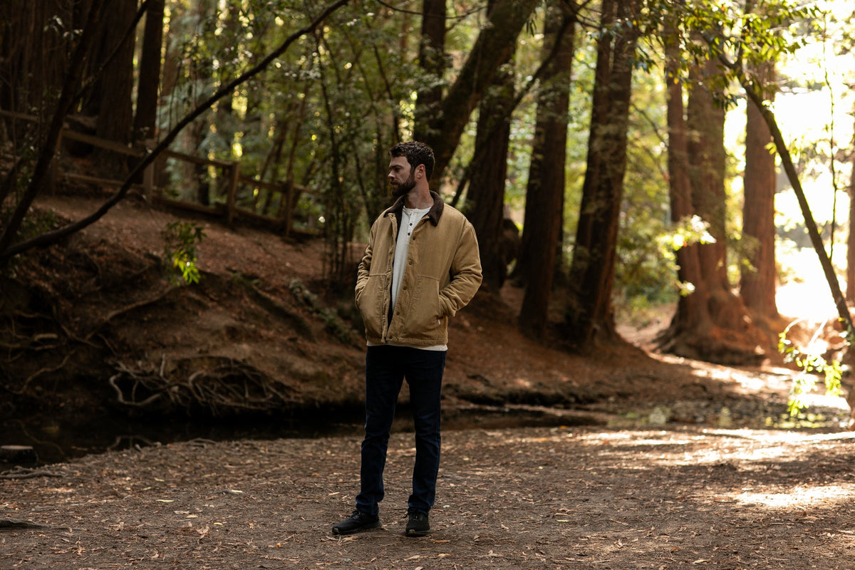 Men's Ironwood Sherpa Jacket- Acorn Tan