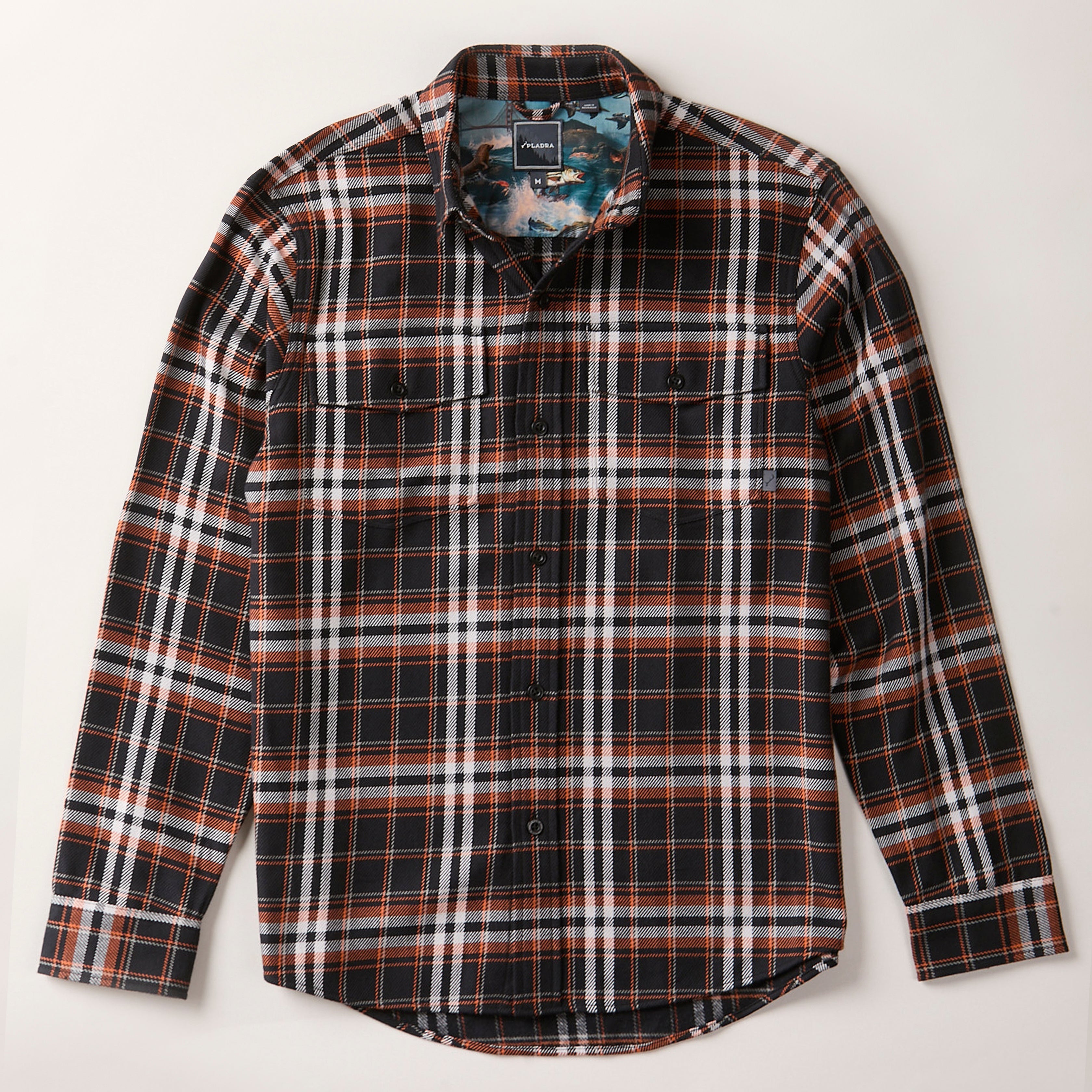 Men's Workhorse Elite Flannel Shirt- Posey Black