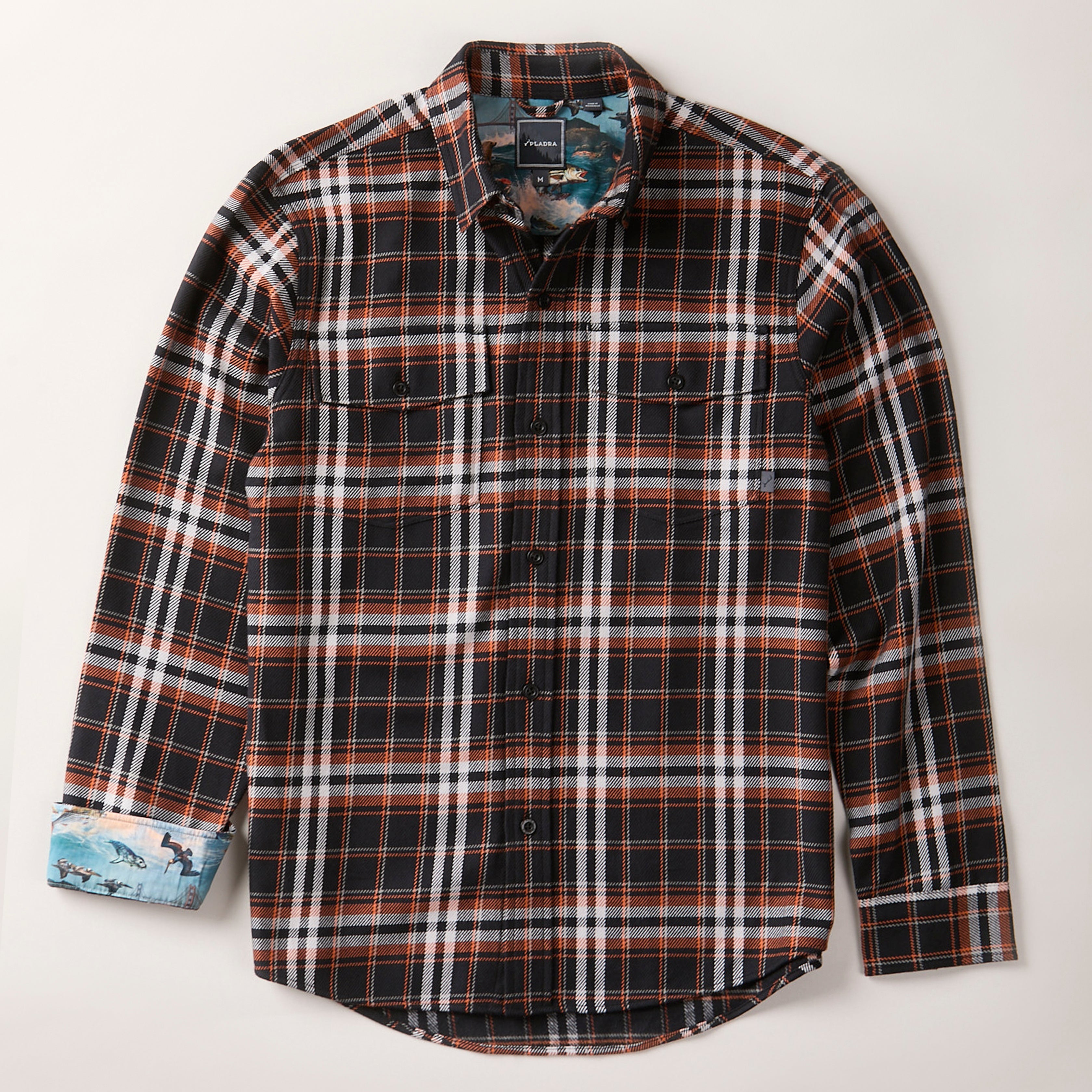 Men's Workhorse Elite Flannel Shirt- Posey Black