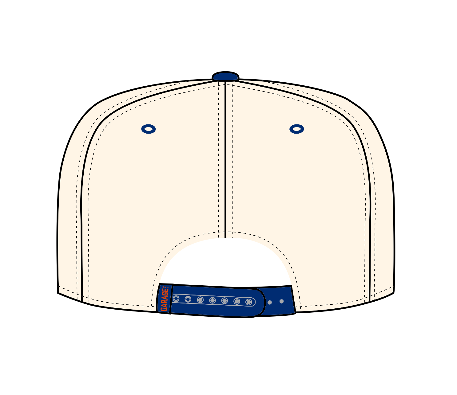GARAGE APT 5 PANEL HAT - PRE ORDER