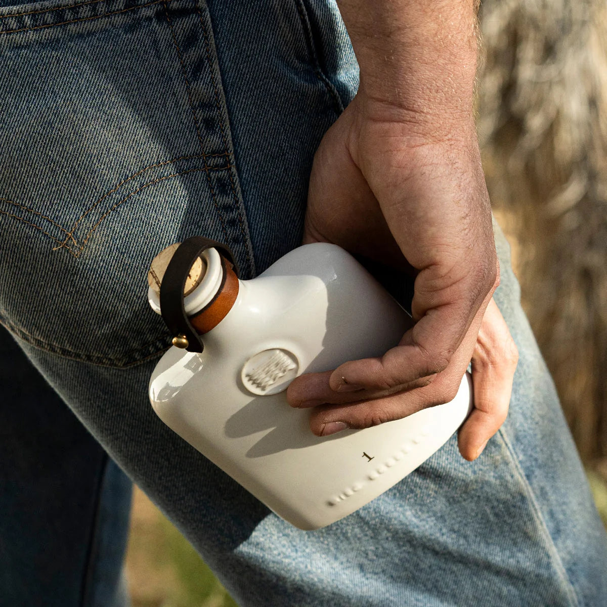 "Ceramic" Bar Flask