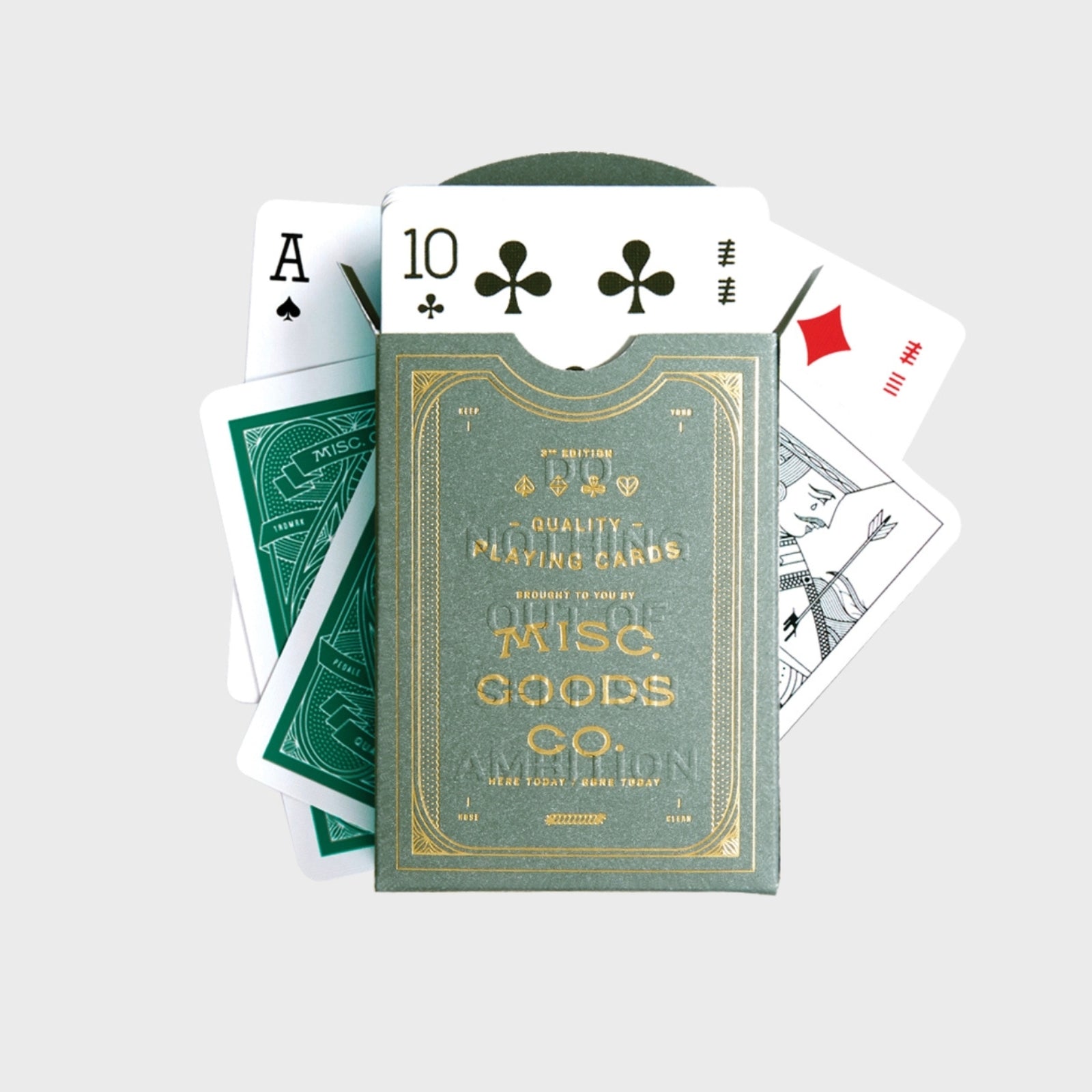 Close-up of a high-quality, unique playing card with intricate design, vibrant colors, and premium finish, showcasing luxury card craftsmanship.