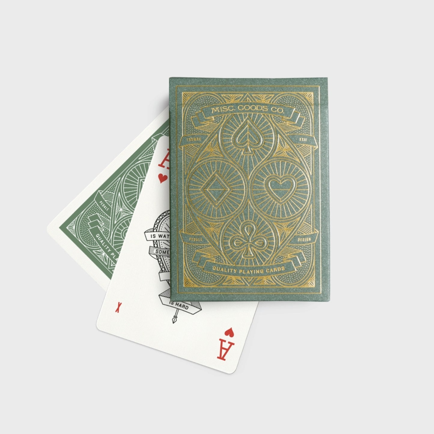 Close-up of a high-quality, unique playing card with intricate design, vibrant colors, and premium finish, showcasing luxury card craftsmanship.