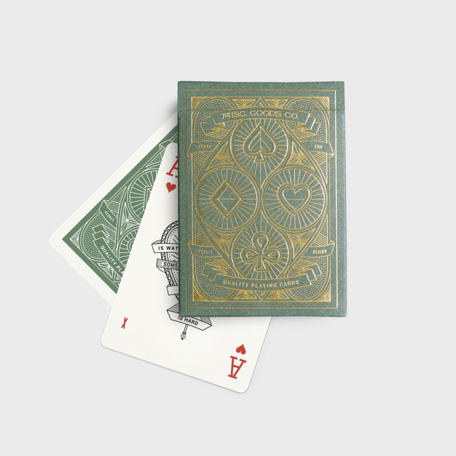 Close-up of a high-quality, unique playing card with intricate design, vibrant colors, and premium finish, showcasing luxury card craftsmanship.