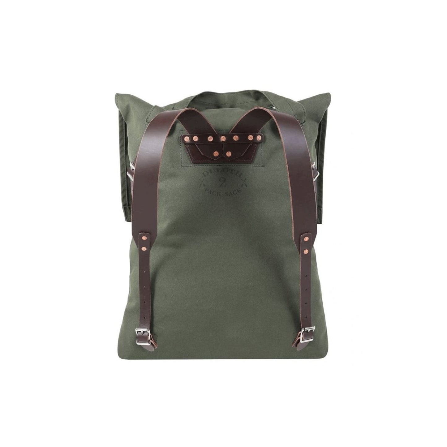 Rugged, durable camp backpack made in the USA, designed for outdoor adventures with and multiple compartments for gear.