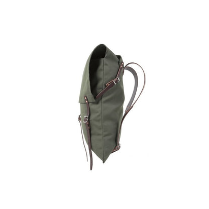 Rugged, durable camp backpack made in the USA, designed for outdoor adventures with and multiple compartments for gear.