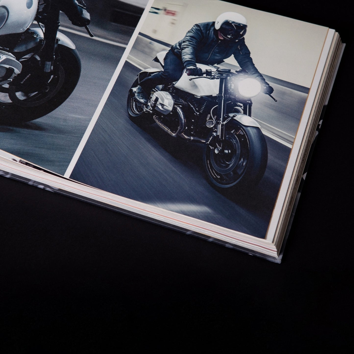 Book on the history of DEUS custom motorcycles, showcasing the evolution and craftsmanship of iconic motorcycles created by DEUS Ex Machina.