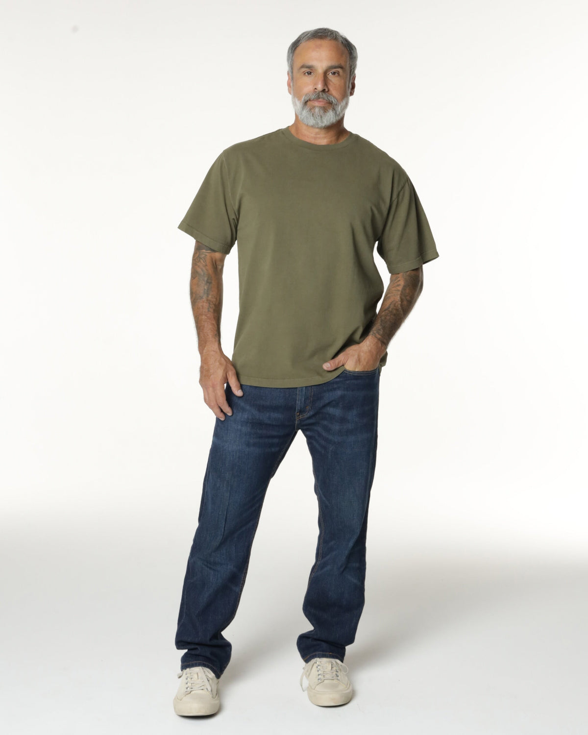 MENS DROP SHOULDER TEE