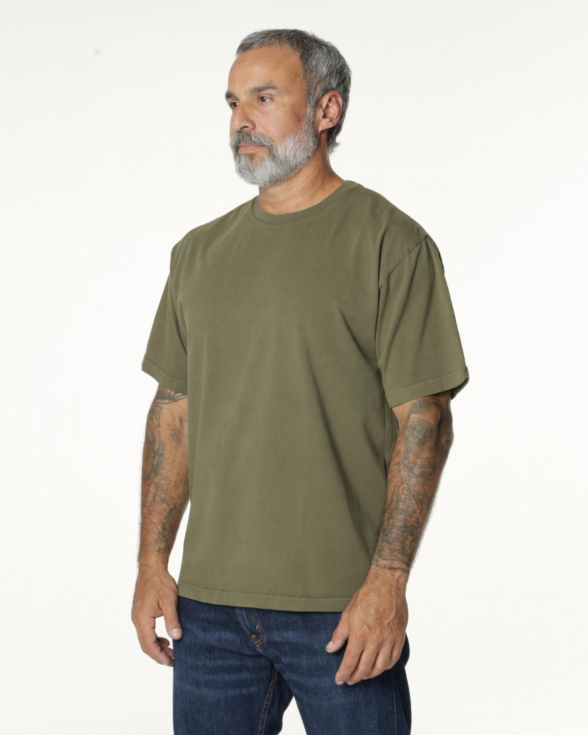 MENS DROP SHOULDER TEE