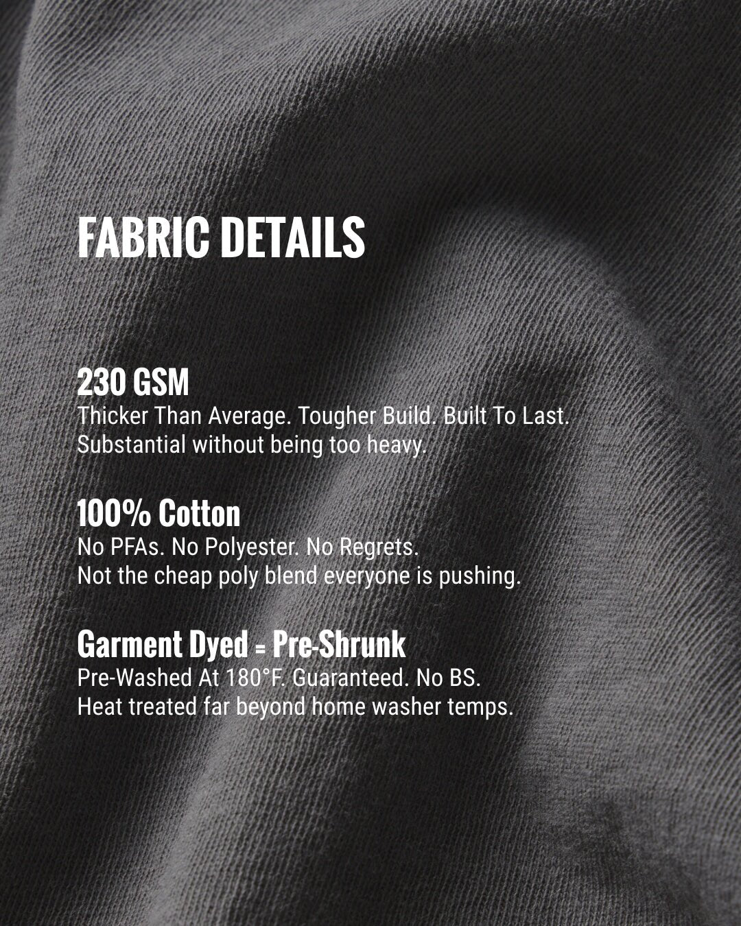 MENS DROP SHOULDER TEE