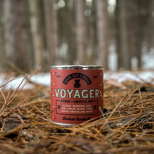 100% eco-friendly, vegan, and recyclable rugged candle with natural ingredients, sustainable design, and earth-conscious packaging.