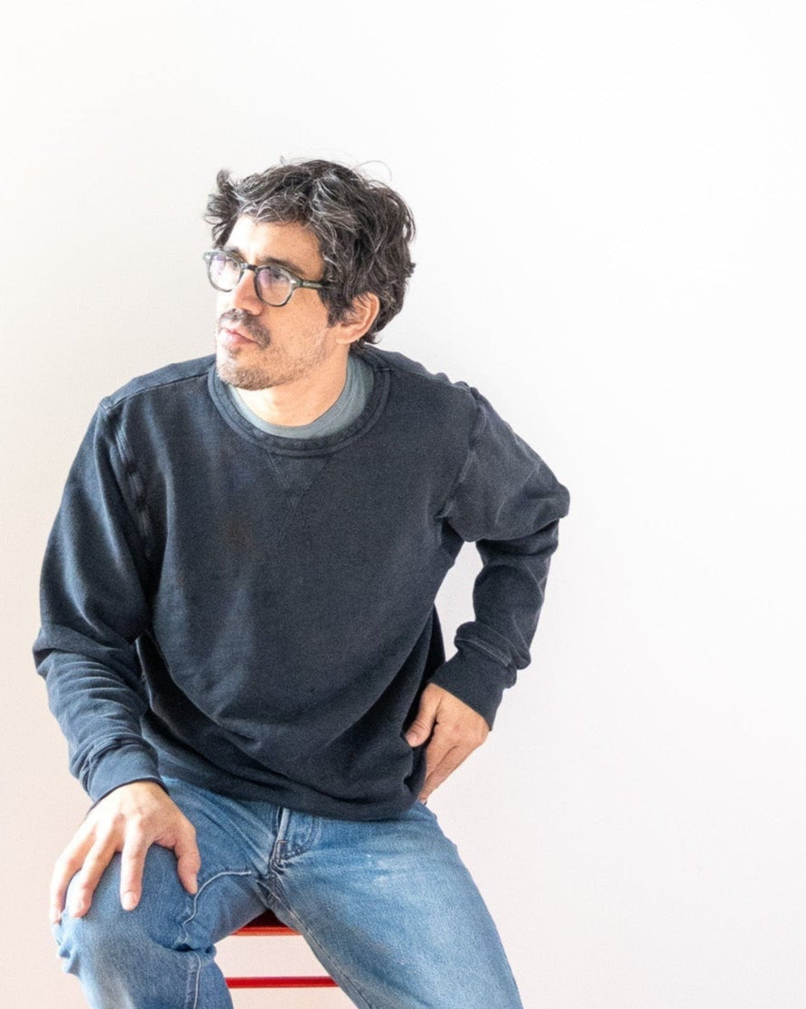 French Terry Sweatshirt - Black