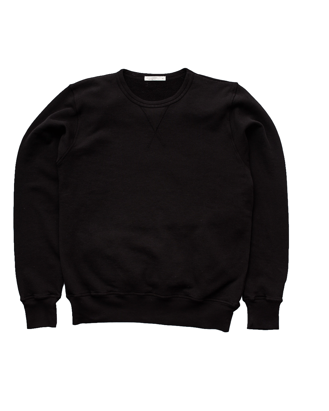 French Terry Sweatshirt - Black