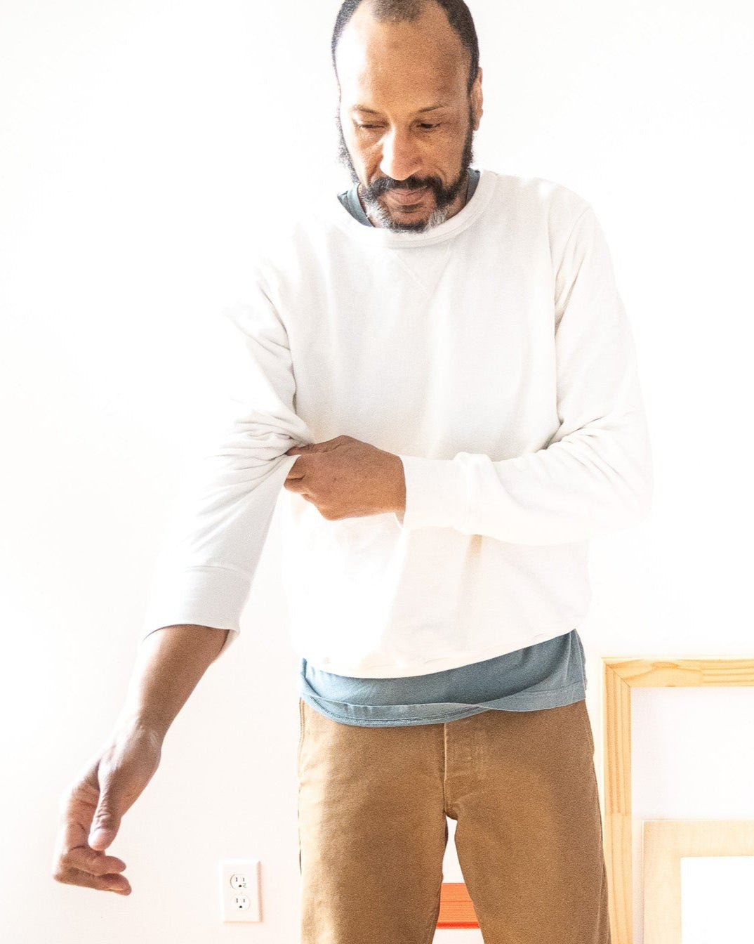French Terry Sweatshirt - Natural