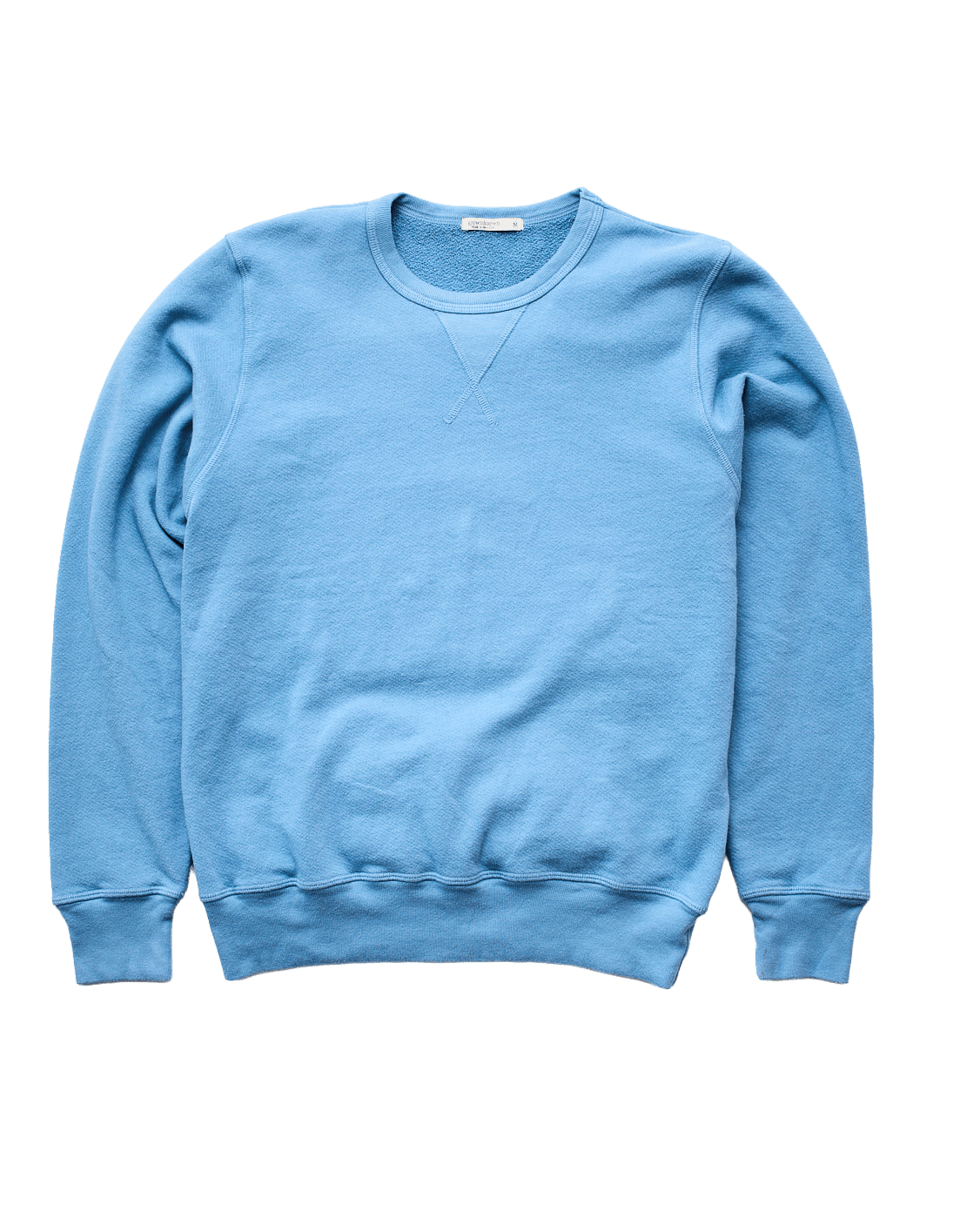French Terry Sweatshirt - Pacific Ocean Blue