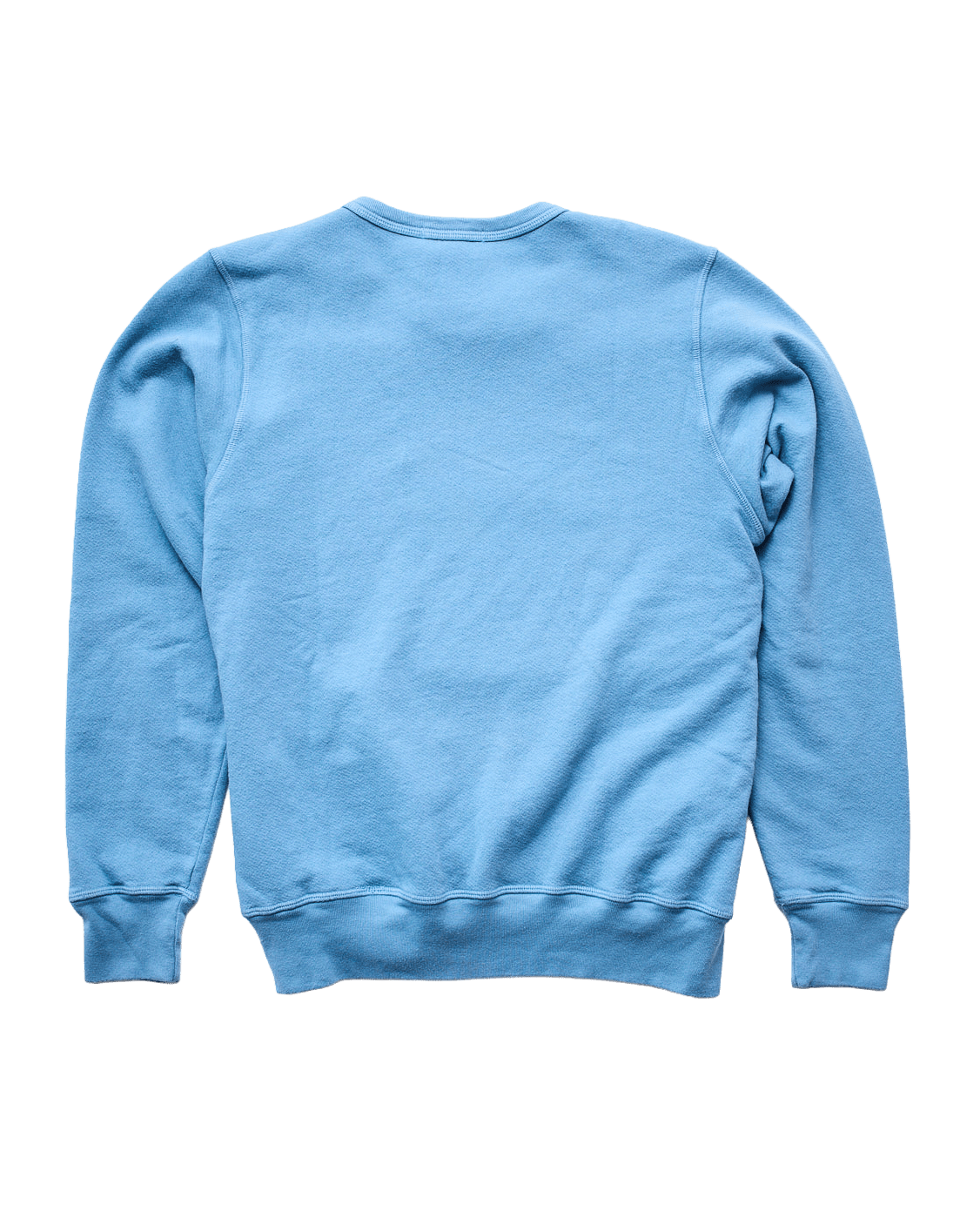 French Terry Sweatshirt - Pacific Ocean Blue