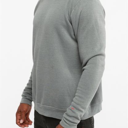 Ultra-soft grey sweatshirt for men, comfortable casual wear.