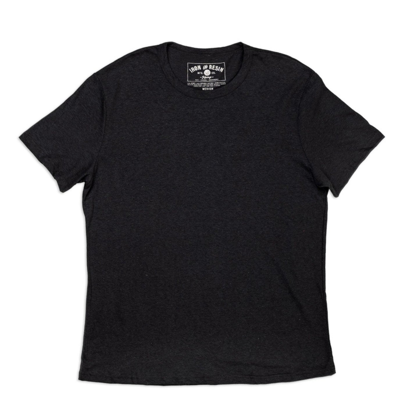 Organic hemp t-shirt in natural color, showcasing a soft, eco-friendly fabric with a relaxed fit.